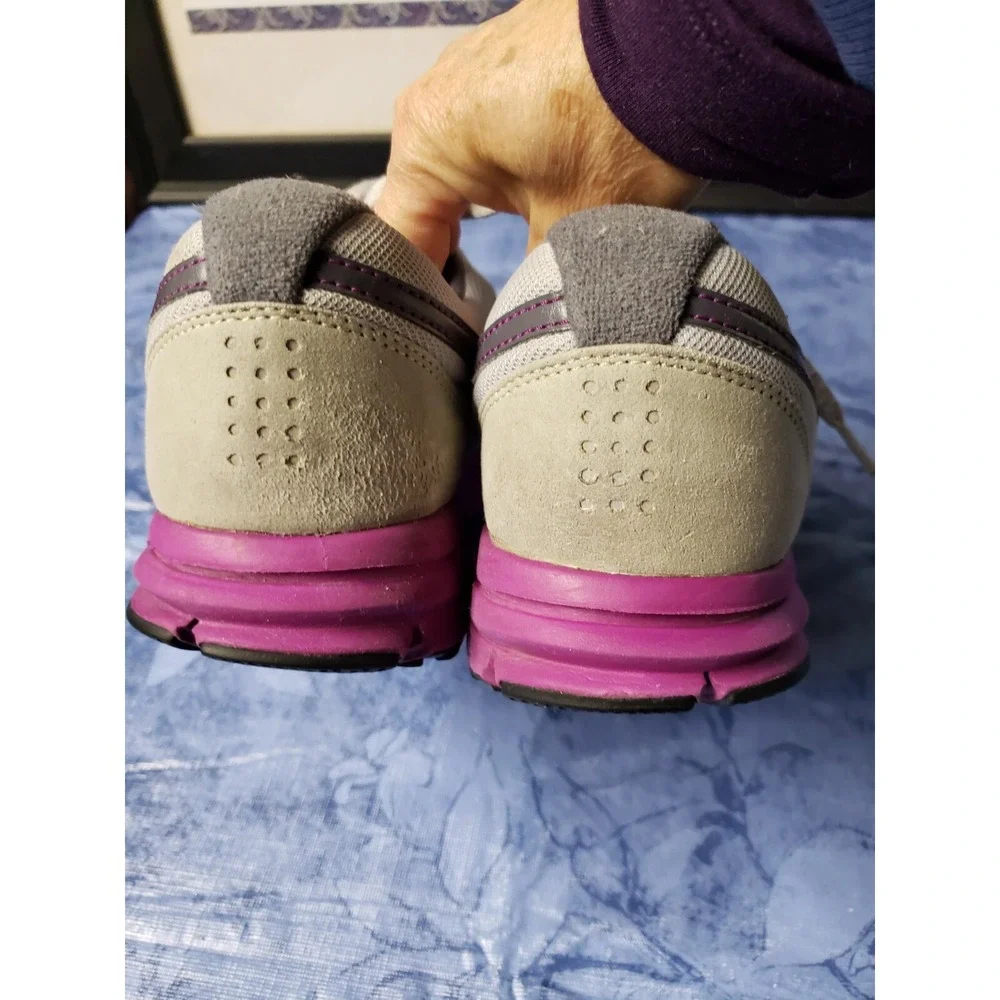 Nike Womens Lunarfly‎ Plus 396049-026 Gray Running Shoes Sneakers Size 9